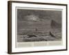 Smuggling at Gibraltar, Frontier Guards Shooting Dogs Used by Smugglers to Convey Contraband Goods-null-Framed Giclee Print