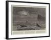 Smuggling at Gibraltar, Frontier Guards Shooting Dogs Used by Smugglers to Convey Contraband Goods-null-Framed Giclee Print