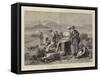 Smuggling at Gibraltar-Henry Woods-Framed Stretched Canvas