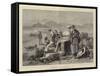 Smuggling at Gibraltar-Henry Woods-Framed Stretched Canvas