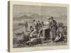 Smuggling at Gibraltar-Henry Woods-Stretched Canvas
