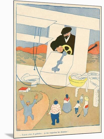 Smuggling Cartoon, 1908-Juan Gris-Mounted Art Print