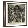 Smuggling in the Highlands, the Capture of an Illicit Whisky Still-null-Framed Giclee Print