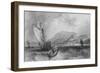 Smyrna, from the Harbour, Asia Minor-Thomas Allom-Framed Giclee Print