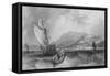 Smyrna, from the Harbour, Asia Minor-Thomas Allom-Framed Stretched Canvas