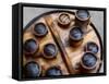 Snack Food in Bamboo Containers, Three Gorges, Yangtze River, China-Keren Su-Framed Stretched Canvas