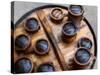 Snack Food in Bamboo Containers, Three Gorges, Yangtze River, China-Keren Su-Stretched Canvas