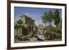 Snack in the Field, c.1784-5-Francisco Bayeu Y Subias-Framed Giclee Print