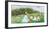 Snack on the Lawn-Hélène Léveillée-Framed Art Print