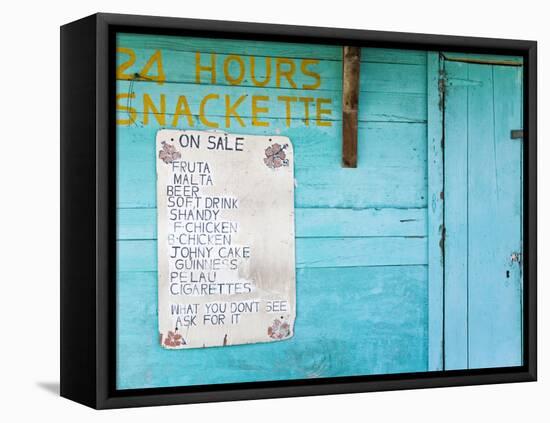 Snackette, Portsmouth, Dominica, Lesser Antilles, Windward Islands, West Indies-Richard Cummins-Framed Stretched Canvas