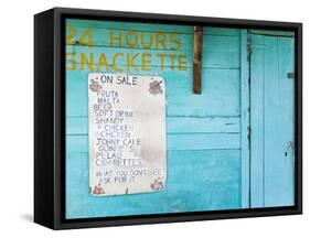 Snackette, Portsmouth, Dominica, Lesser Antilles, Windward Islands, West Indies-Richard Cummins-Framed Stretched Canvas