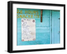 Snackette, Portsmouth, Dominica, Lesser Antilles, Windward Islands, West Indies-Richard Cummins-Framed Photographic Print