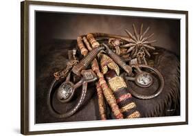 Snaffle Bit n Spur-Barry Hart-Framed Giclee Print