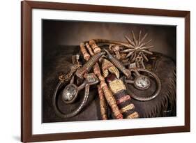 Snaffle Bit n Spur-Barry Hart-Framed Giclee Print