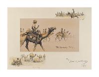 The Somali Camel Corps-Snaffles-Premium Giclee Print