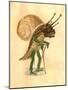 Snail 1873 'Missing Links' Parade Costume Design-Charles Briton-Mounted Giclee Print