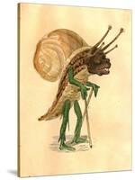 Snail 1873 'Missing Links' Parade Costume Design-Charles Briton-Stretched Canvas