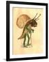 Snail 1873 'Missing Links' Parade Costume Design-Charles Briton-Framed Giclee Print