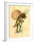 Snail 1873 'Missing Links' Parade Costume Design-Charles Briton-Framed Giclee Print