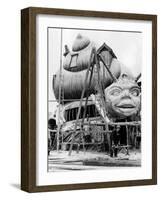Snail Haunted House-null-Framed Photographic Print