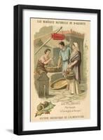 Snail Seller in Pompeii-null-Framed Giclee Print