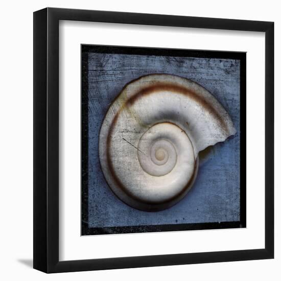 Snail-John Golden-Framed Art Print