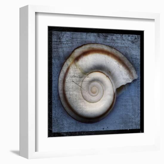 Snail-John Golden-Framed Art Print