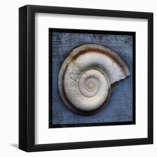 Snail-John W^ Golden-Framed Art Print