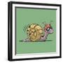 Snail-Erol Yurdakul-Framed Art Print