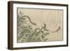 Snake and Lizard, 1788-Kitagawa Utamaro-Framed Giclee Print