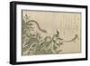 Snake and Lizard, 1788-Kitagawa Utamaro-Framed Giclee Print