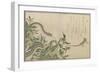 Snake and Lizard, 1788-Kitagawa Utamaro-Framed Giclee Print