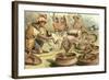 Snake Charmers and Cobras-null-Framed Art Print