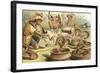 Snake Charmers and Cobras-null-Framed Art Print