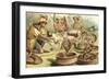 Snake Charmers and Cobras-null-Framed Art Print