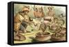 Snake Charmers and Cobras-null-Framed Stretched Canvas