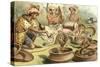 Snake Charmers and Cobras-null-Stretched Canvas