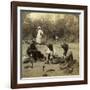 Snake Charmers, Delhi, India-Underwood & Underwood-Framed Photographic Print