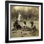 Snake Charmers, Delhi, India-Underwood & Underwood-Framed Photographic Print