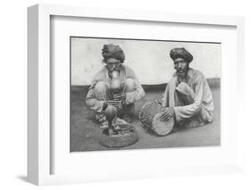Snake Charming in Cawnpore, January 1912-English Photographer-Framed Photographic Print