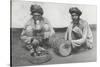 Snake Charming in Cawnpore, January 1912-English Photographer-Stretched Canvas