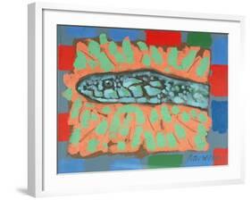 Snake-Head, 1996-Peter Wilson-Framed Giclee Print