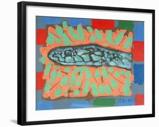 Snake-Head, 1996-Peter Wilson-Framed Giclee Print