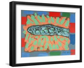 Snake-Head, 1996-Peter Wilson-Framed Giclee Print