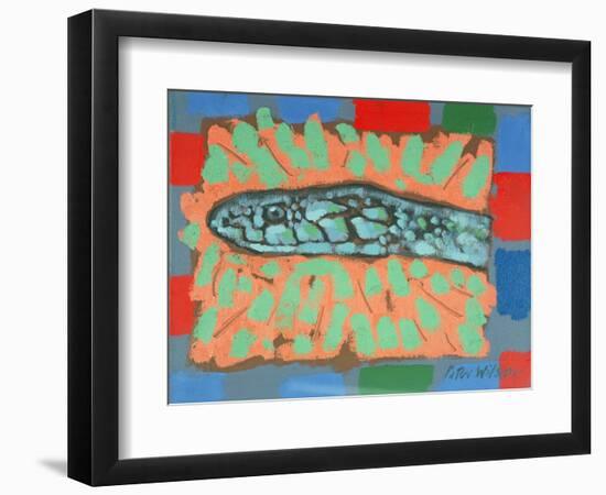 Snake-Head, 1996-Peter Wilson-Framed Premium Giclee Print