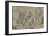 Snake Indians in Full Costume-Alfred Jacob Miller-Framed Premium Giclee Print