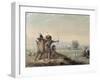 Snake Indians Testing Bows, 1837-Alfred Jacob Miller-Framed Giclee Print