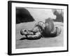 Snake Killing a Mongoose-null-Framed Photographic Print