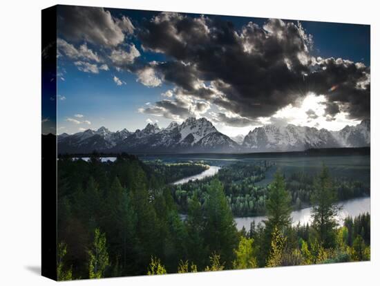 Snake River, Grand Teton National Park, Wyoming-Brad Beck-Stretched Canvas