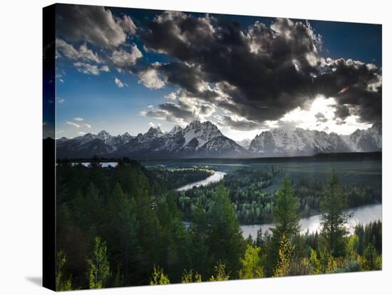 Snake River, Grand Teton National Park, Wyoming-Brad Beck-Stretched Canvas